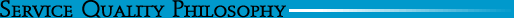 service quality philosophy